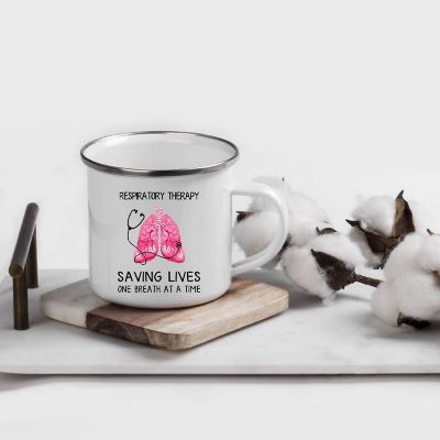 Breathe RT Saving Lives 11oz Campfire Mug Image 1