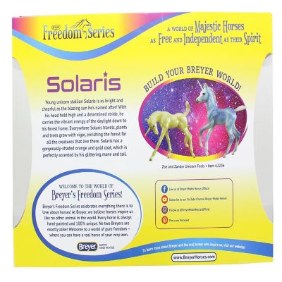 Breyer Freedom Series 1:12 Scale Model Horse  Unicorn Solaris Image 2