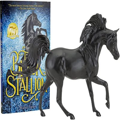 Breyer The Black Stallion Model Horse and Book Set Image 1