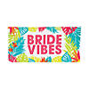 Bride Vibes Beach Towel Image 1
