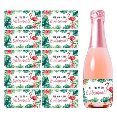Bridesmaid Proposal Flamingo 20pk Image 3