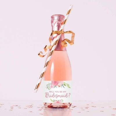 Bridesmaid Proposal Peach Roses 20pk Image 2