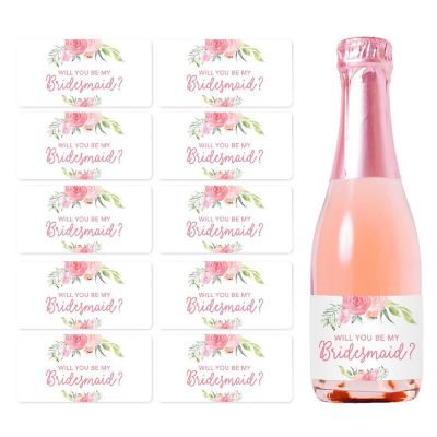 Bridesmaid Proposal Peach Roses 20pk Image 3