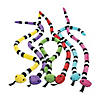 Bright & Striped Stuffed Snakes - 6 Pc. Image 1