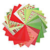 Bright Christmas Scrapbook Paper Pack - 100 Sheets Image 1