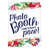 Bright Floral Photo Booth Sign Image 1