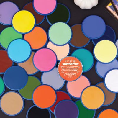 Bright Orange Snazaroo Face Paint Costume Accessory Image 3