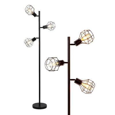 BRIGHTECH 64" ROBIN CAGE LAMP FLOOR LAMP Image 1