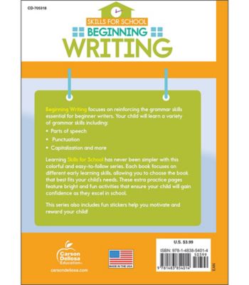 Brighter Child Beginning Writing Activity Book Image 2