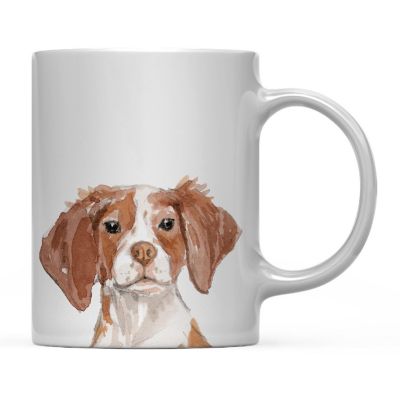 Brittany Spaniel Up Close Ceramic Mug Image 2