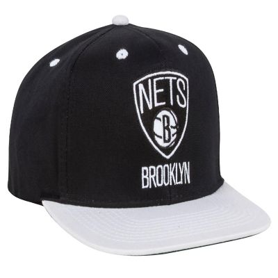 Brooklyn Nets NBA Adidas Adjustable Snapback Hat + Includes GT Sweat Wristband Image 1