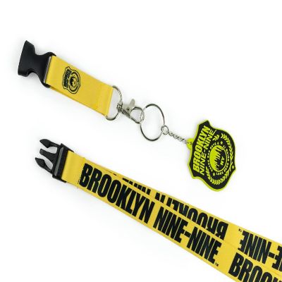 Brooklyn Nine Nine Official Lanyard For Keys & ID Badges  Bonus Charm Included Image 3