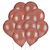 Brown 9" Latex Balloons - 24 Pc. Image 1