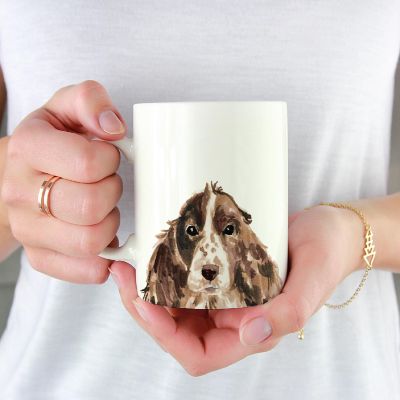 Brown Cocker Spaniel Ceramic Mug Image 1