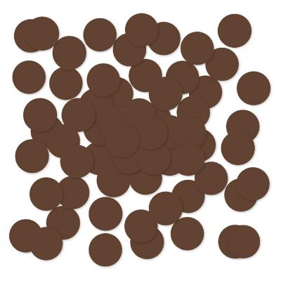 Brown Confetti 180-Pack Image 1