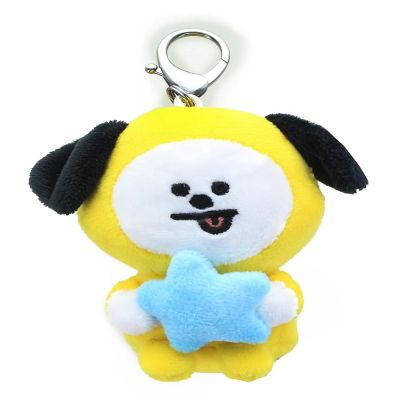BT21 Chimmy 3 Inch Bumble Buddy Plush Clip Image 1
