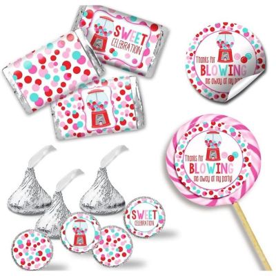 Bubble Gum Valentine Sticker Bundle 429pc, by AmandaCreation Image 1