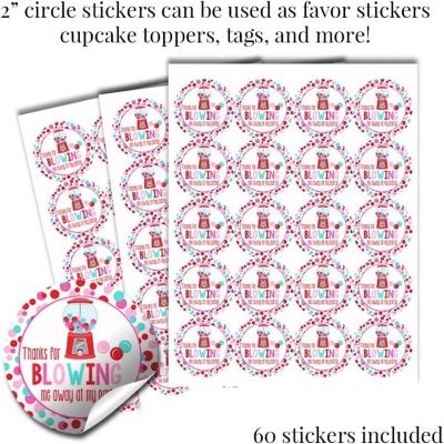 Bubble Gum Valentine Sticker Bundle 429pc, by AmandaCreation Image 2