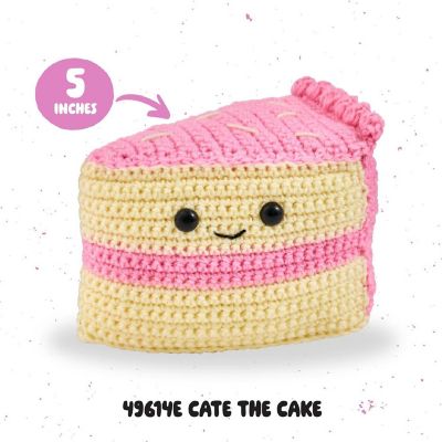 Bucilla Amigurumi Kit-5" - Cake Slice Image 3