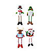 Bucilla Felt Ornaments Applique Kit Set Of 4-Dangling Leg Friends Image 1