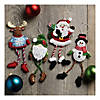Bucilla Felt Ornaments Applique Kit Set Of 4-Dangling Leg Friends Image 2
