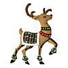 Bucilla Felt Ornaments Applique Kit Set Of 6-Festive Reindeer Image 2