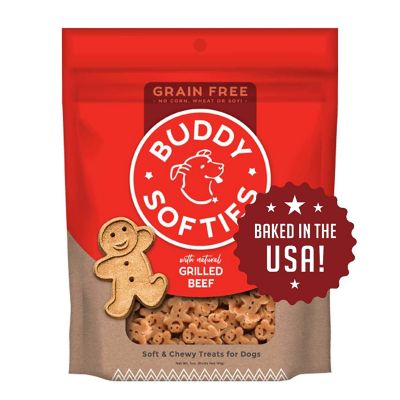 Buddy Biscuits - Biscuit Green Fr Roasted Bf So - Case of 12 - 5 OZ Image 1