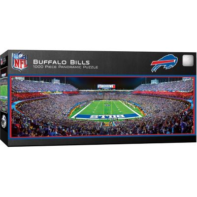 Buffalo Bills - 1000 Piece Panoramic Jigsaw Puzzle - End View Image 1