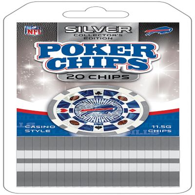 Buffalo Bills 20 Piece Poker Chips Image 1
