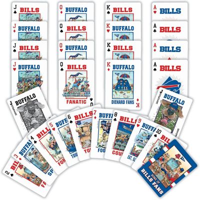 Buffalo Bills Fan Deck Playing Cards - 54 Card Deck Image 2