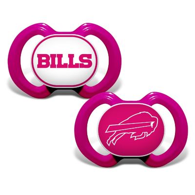 Buffalo Bills - Pink Pacifier 2-Pack Image 1