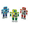 Buildable Robots Toy Set - Makes 3 Image 1