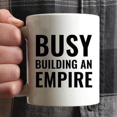 Building an Empire Ceramic Mug Image 1