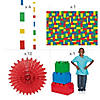 Building Block Party Decorating Kit - 20 Pc. Image 1