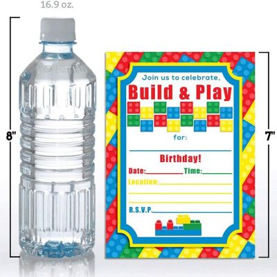 Building Blocks Invitations 40pc. by AmandaCreation Image 3