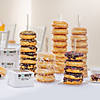Bulk 10 Pc. Clear Donut Serving Stands Image 1