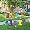 Bulk 10 Pc. Easter Outdoor Yard Decorations Kit Image 1
