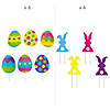 Bulk 10 Pc. Easter Outdoor Yard Decorations Kit Image 1