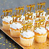 Bulk 100 Pc. Almost Mrs. Cupcake Toppers Image 1