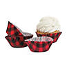 Bulk  100 Pc. Buffalo Plaid Cupcake Liners Image 1