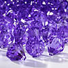 Bulk 100 Pc. Diamond-Shaped Purple Gems Image 1