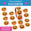 Bulk 100 Pc. Jack-O&amp;#8217;-Lantern Face Stickers Image 2