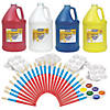 Bulk 100 Pc. Tempera Gallon Painting Kit for 48 Image 1