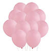 Bulk 100 Pc. Tuftex Matte Baby Pink 11" Natural Latex Balloons Image 1