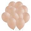 Bulk 100 Pc. Tuftex Matte Cameo 11" Natural Latex Balloons Image 1