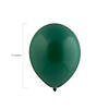 Bulk 100 Pc. Tuftex Matte Evergreen 11" Natural Latex Balloons Image 1