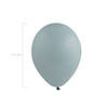 Bulk 100 Pc. Tuftex Matte Fog 11" Natural Latex Balloons Image 1