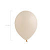 Bulk 100 Pc. Tuftex Matte Lace 11" Natural Latex Balloons Image 1