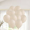 Bulk 100 Pc. Tuftex Matte Lace 11" Natural Latex Balloons Image 2