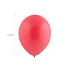 Bulk 100 Pc. Tuftex Matte Taffy 11" Natural Latex Balloons Image 1